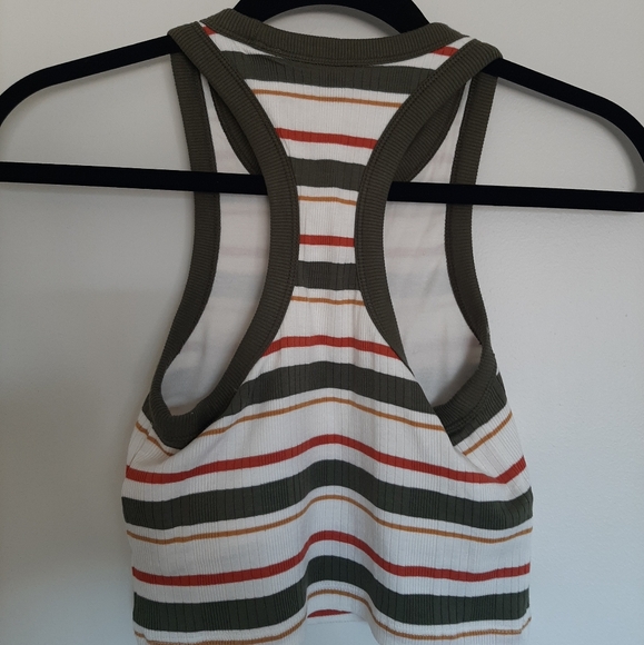 Variegated Rib Crop Tank in Stripe - Madewell - Small - Picture 9 of 9